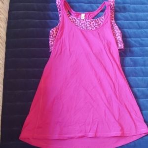 RARE find, pink lululemon tank